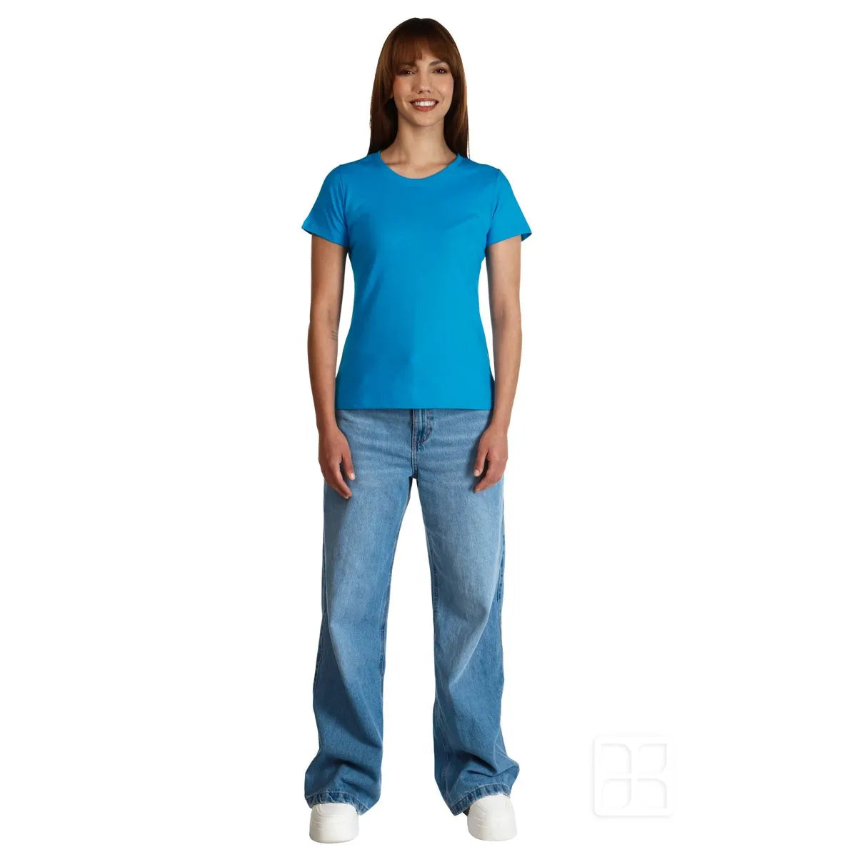 Playera Cuello Redondo Manga Corta para Mujer