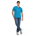 Playera Cuello V Manga Corta para Hombre