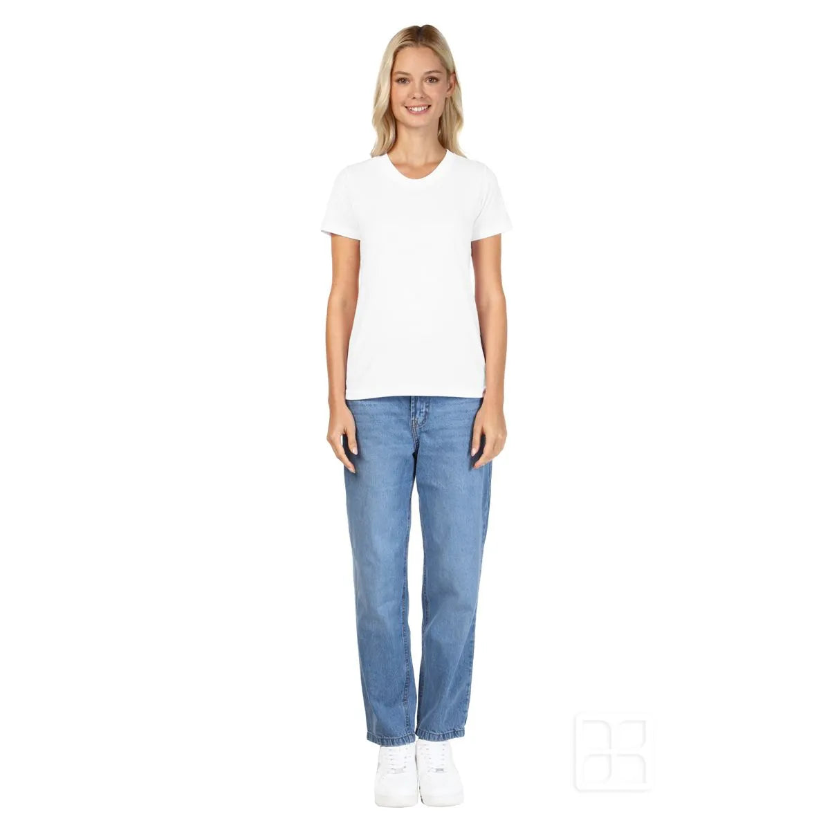 Playera Cuello Redondo Manga Corta Mujer para Sublimar