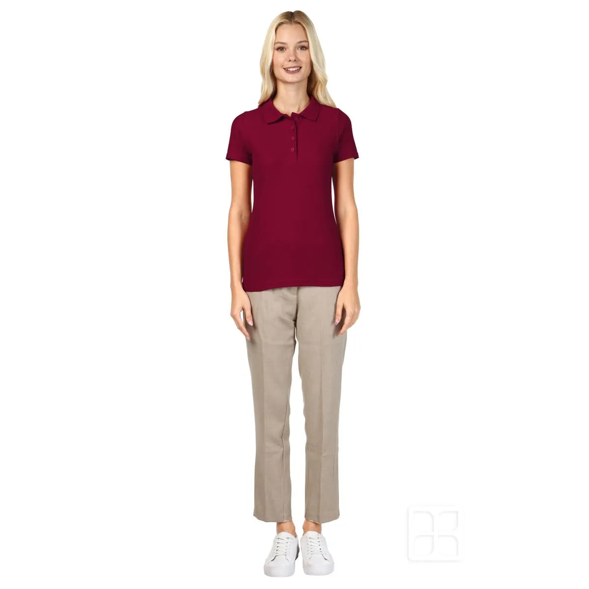 Playera Tipo Polo Premium para Mujer