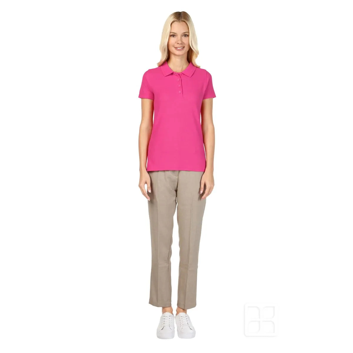 Playera Tipo Polo Premium para Mujer