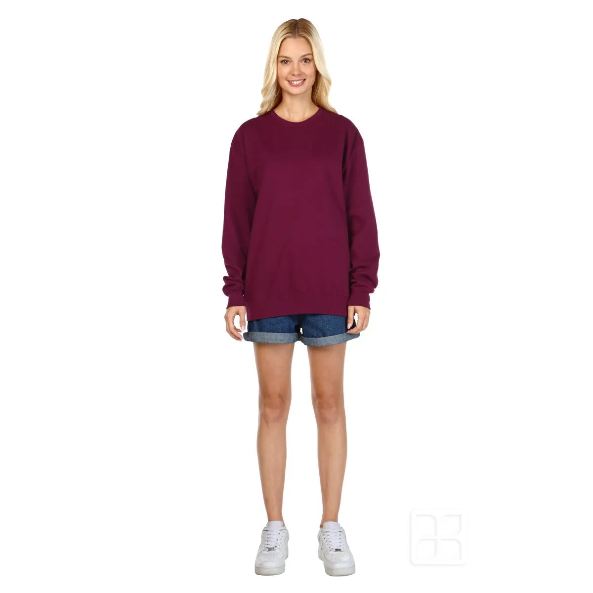 Sudadera Premium Unisex Cuello Redondo