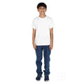 Playera cuello redondo manga corta para sublimar niños