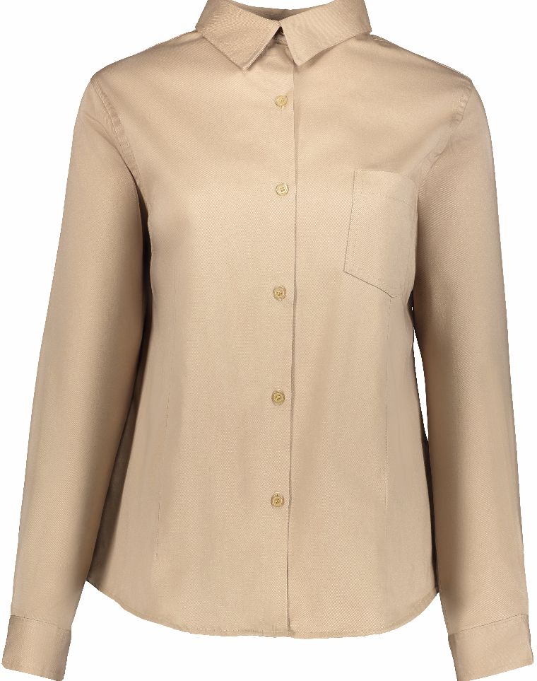 Blusa Gabardina Manga Larga