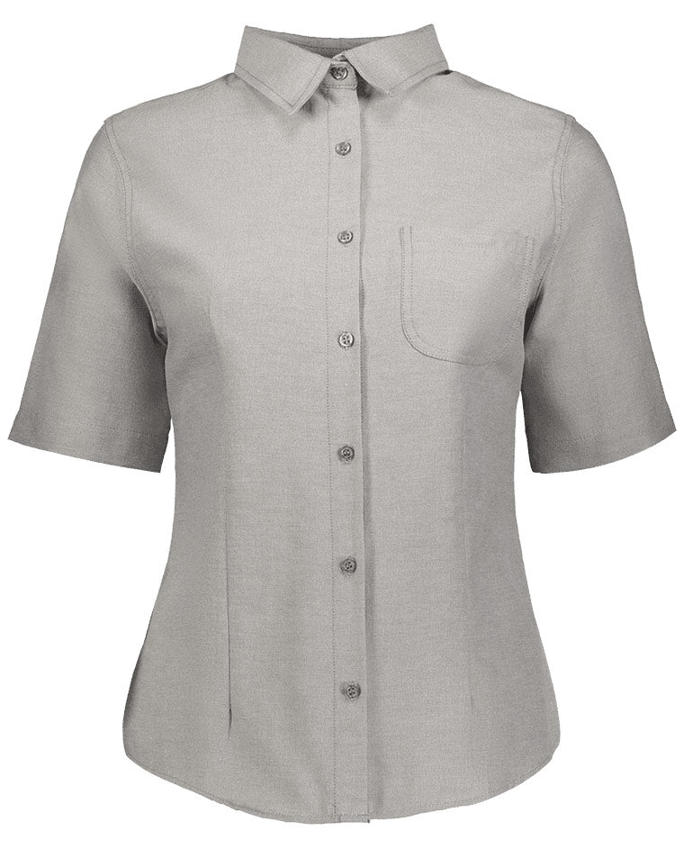 Blusa Oxford Manga Corta