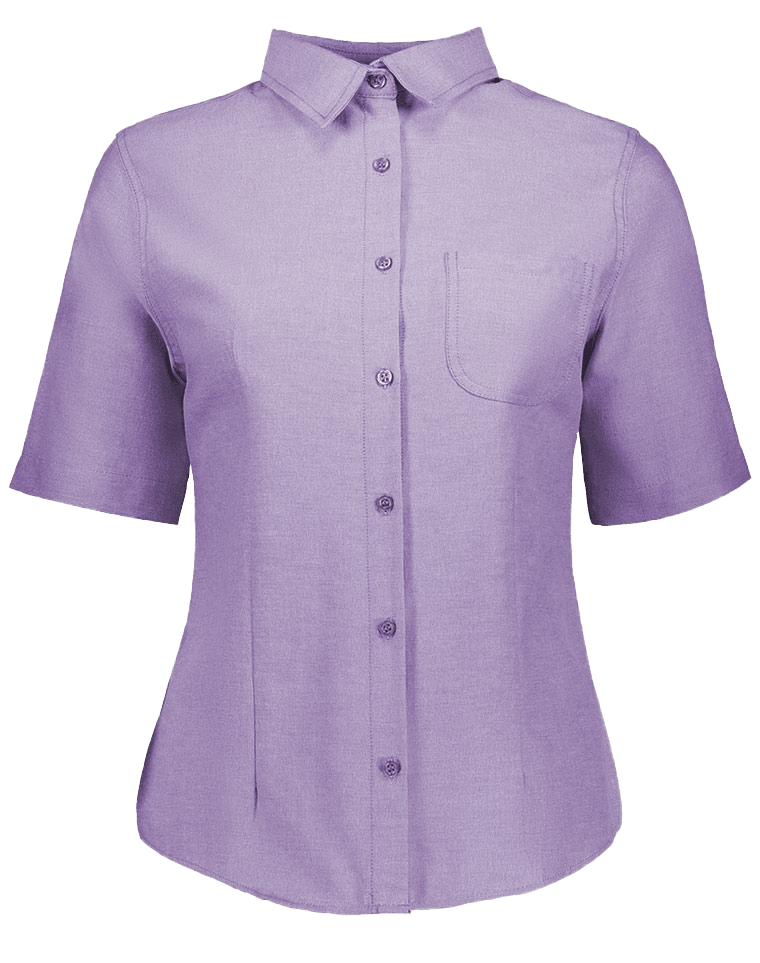 Blusa Oxford Manga Corta