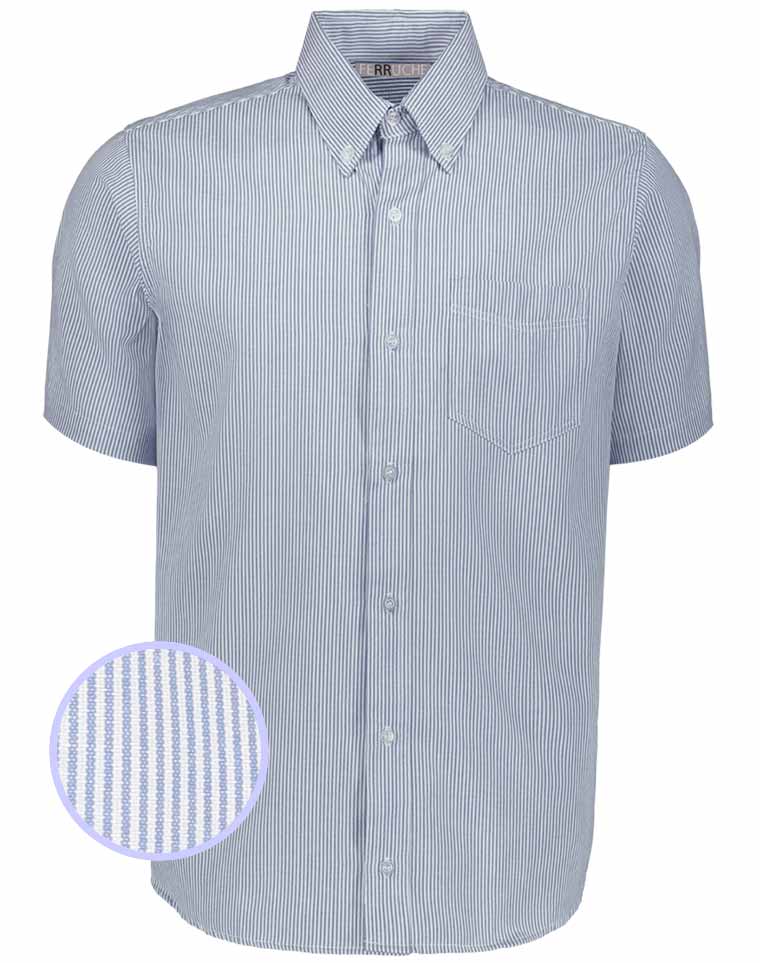 Camisa Mil Rayas Manga Corta