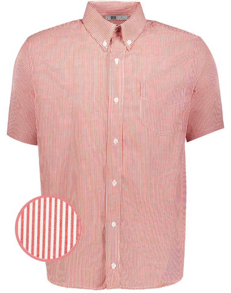 Camisa Mil Rayas Manga Corta