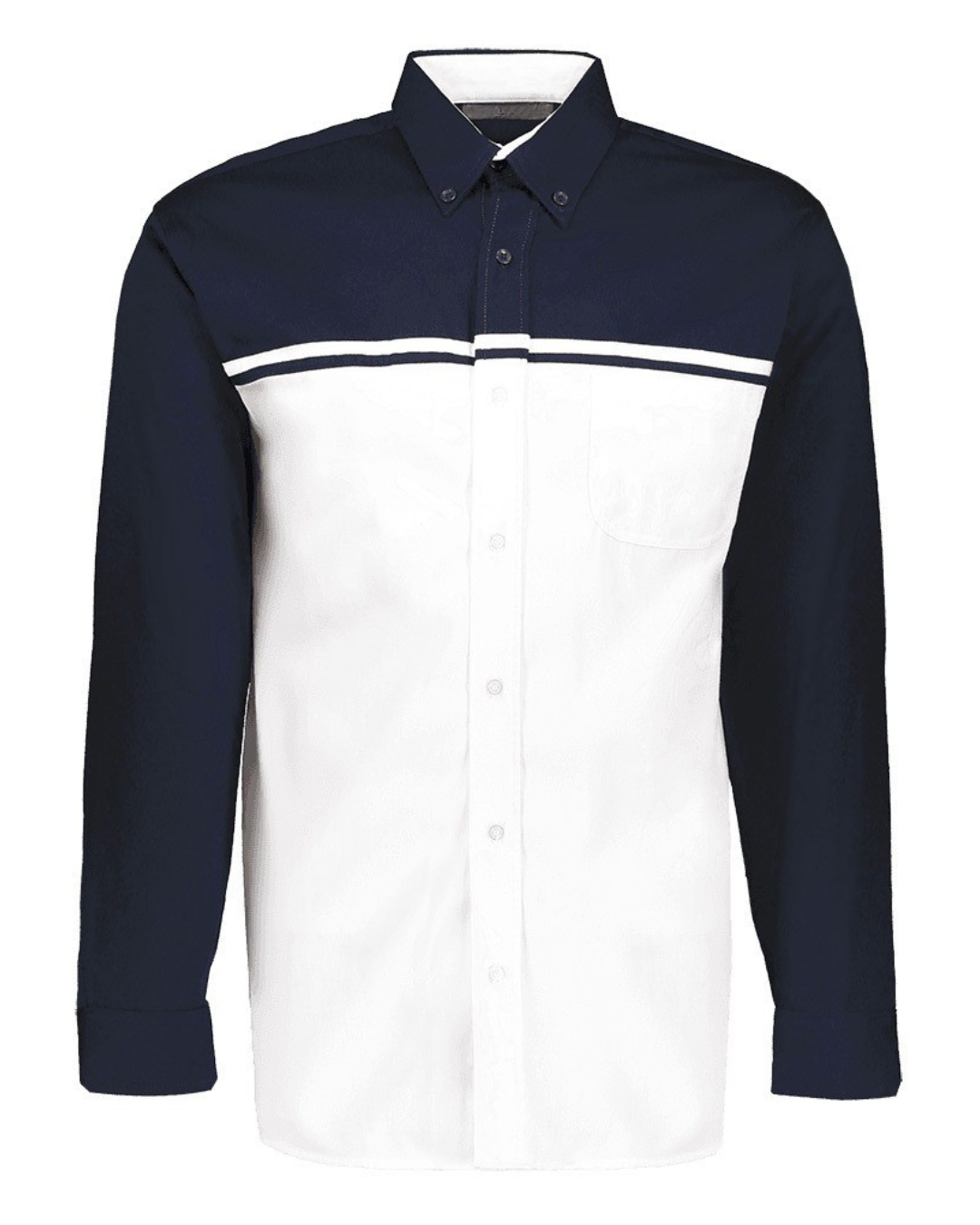 Camisa Combinada Manga Larga
